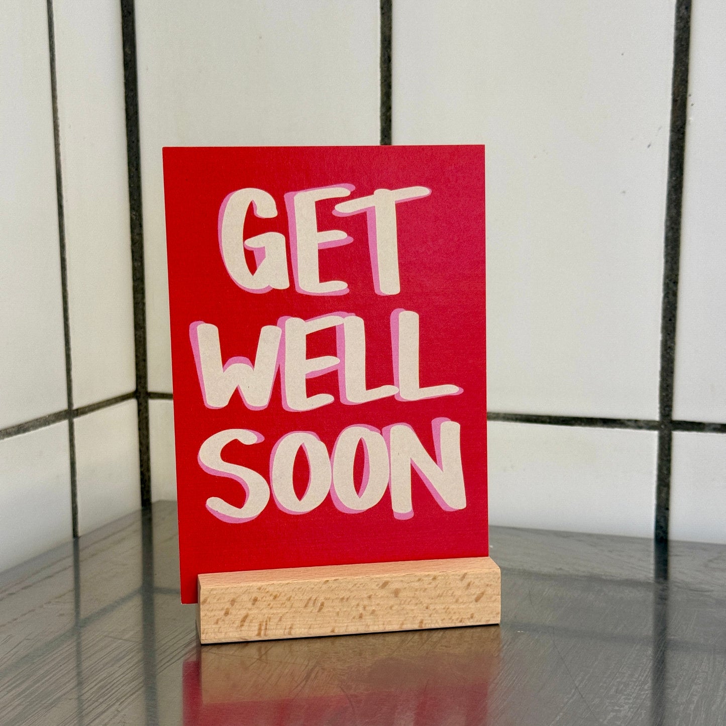 'Get well soon' Card