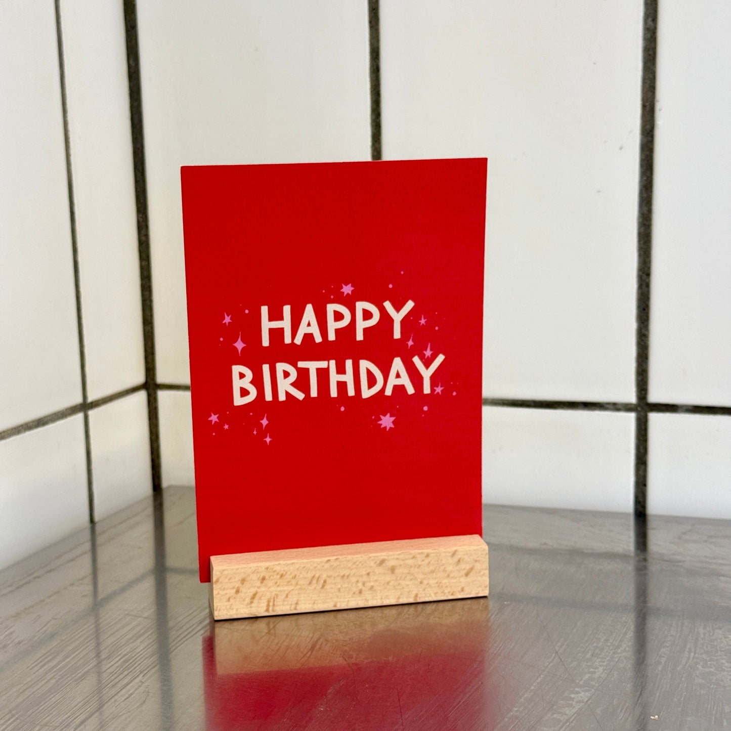 'Happy Birthday' Card