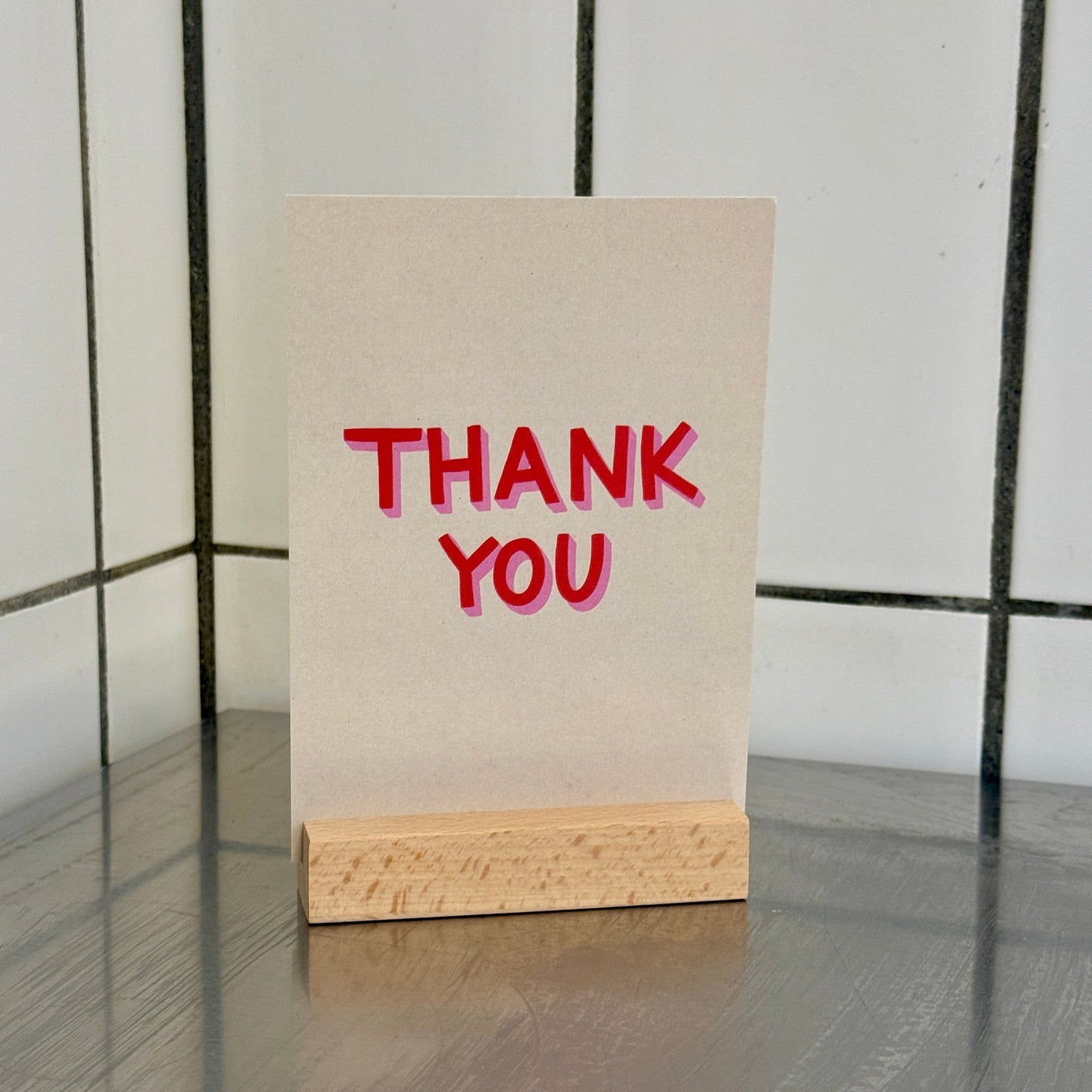 'Thank you' Card