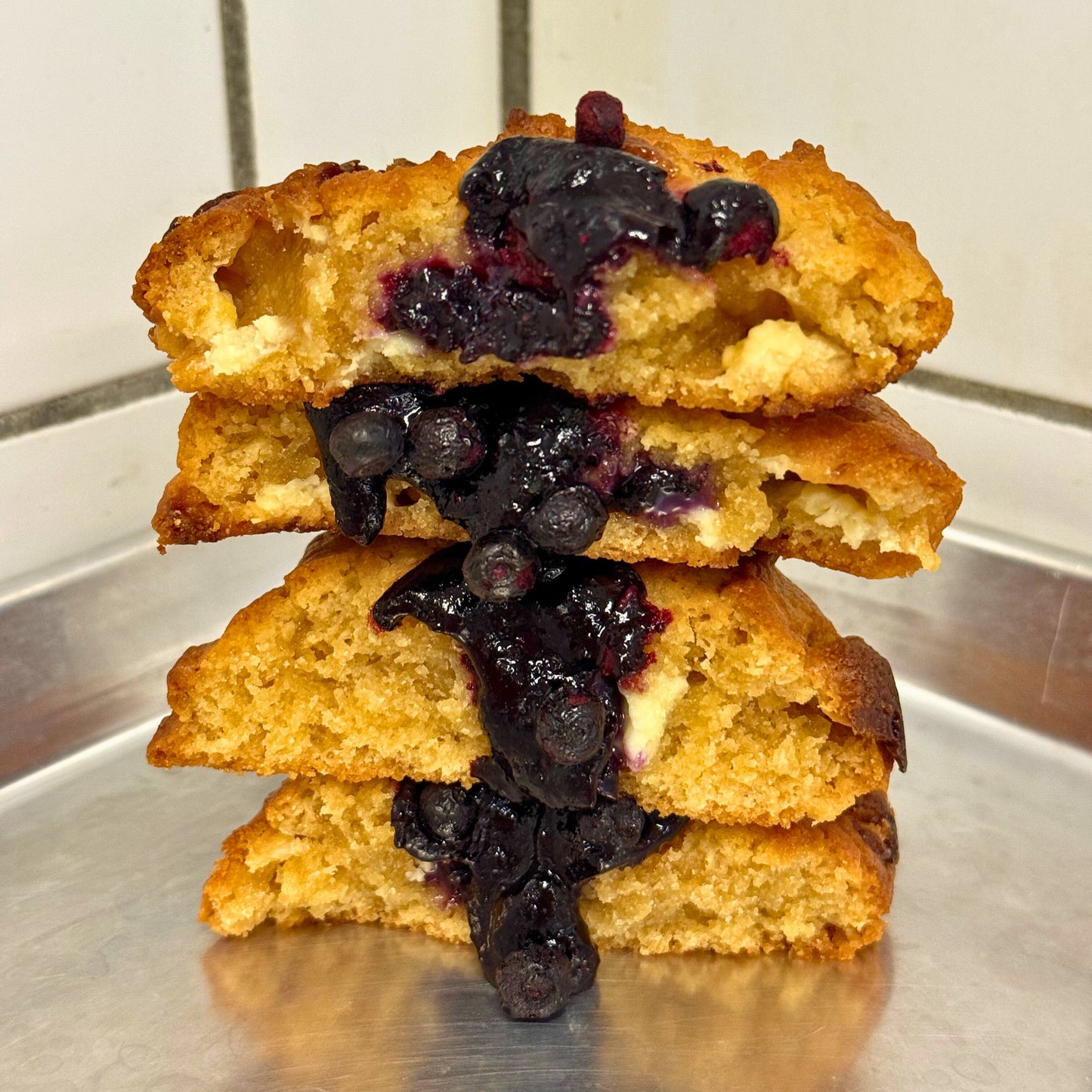 Lemon Blueberry Cookie