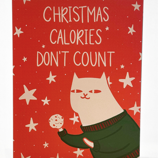 'Christmas Calories' Card