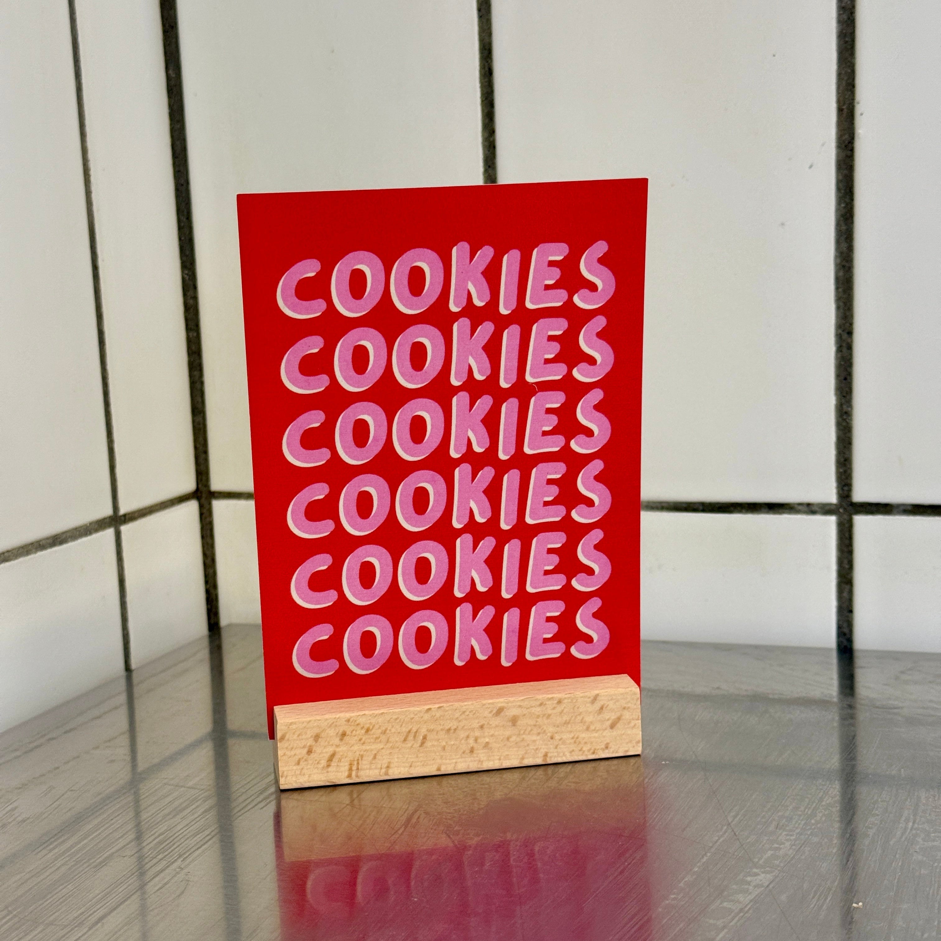 'Cookies' Card – Milo's Cookies