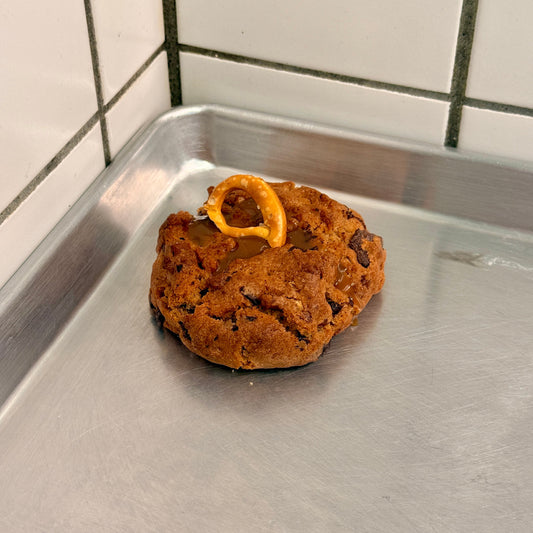Pretzel Caramel Cookie