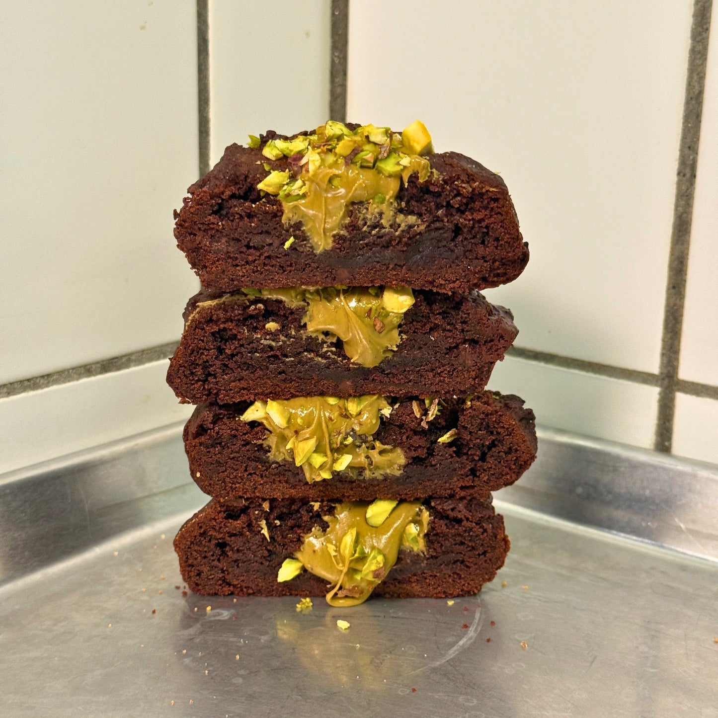 Pistachio Double Chocolate Cookie (vegan)