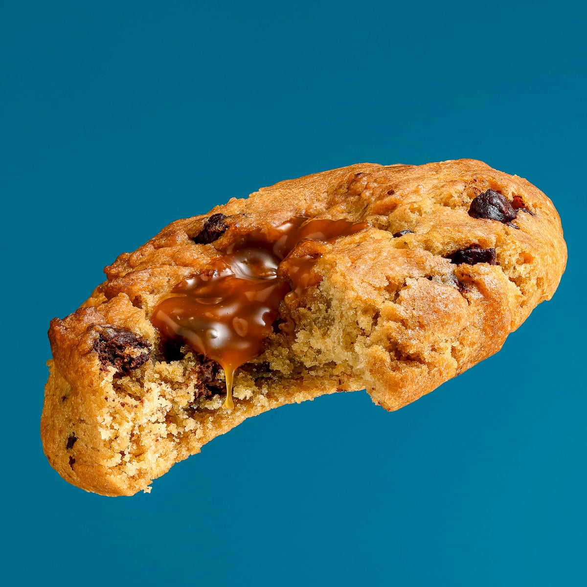 Salted Caramel Chocolate Chip Cookie