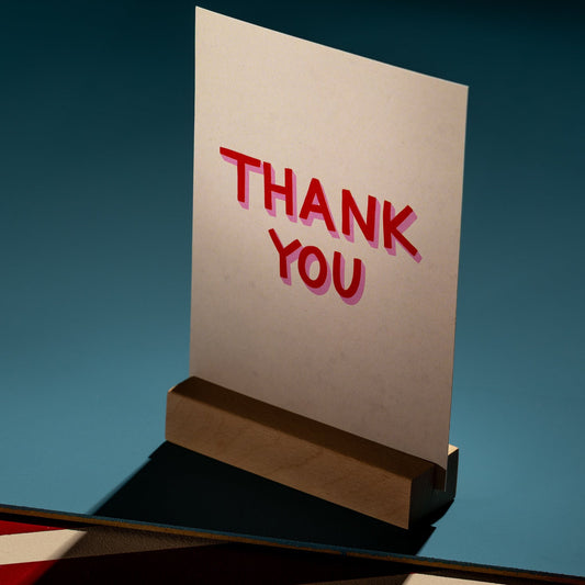 'Thank you' Card