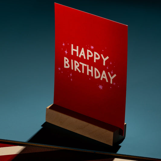 'Happy Birthday' Card