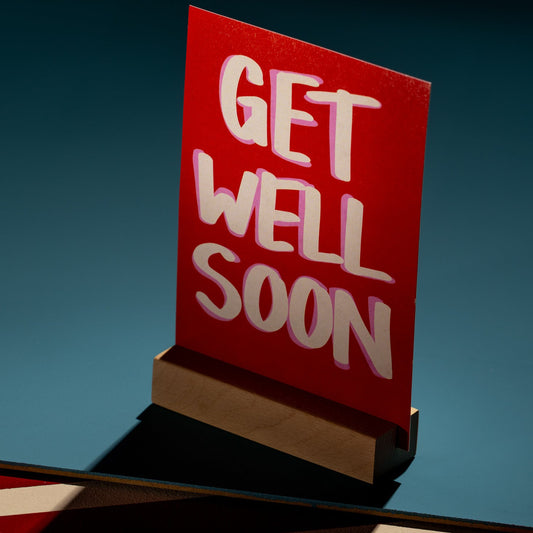 'Get well soon' Card