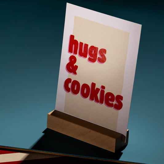 'Hugs & Cookies' Card