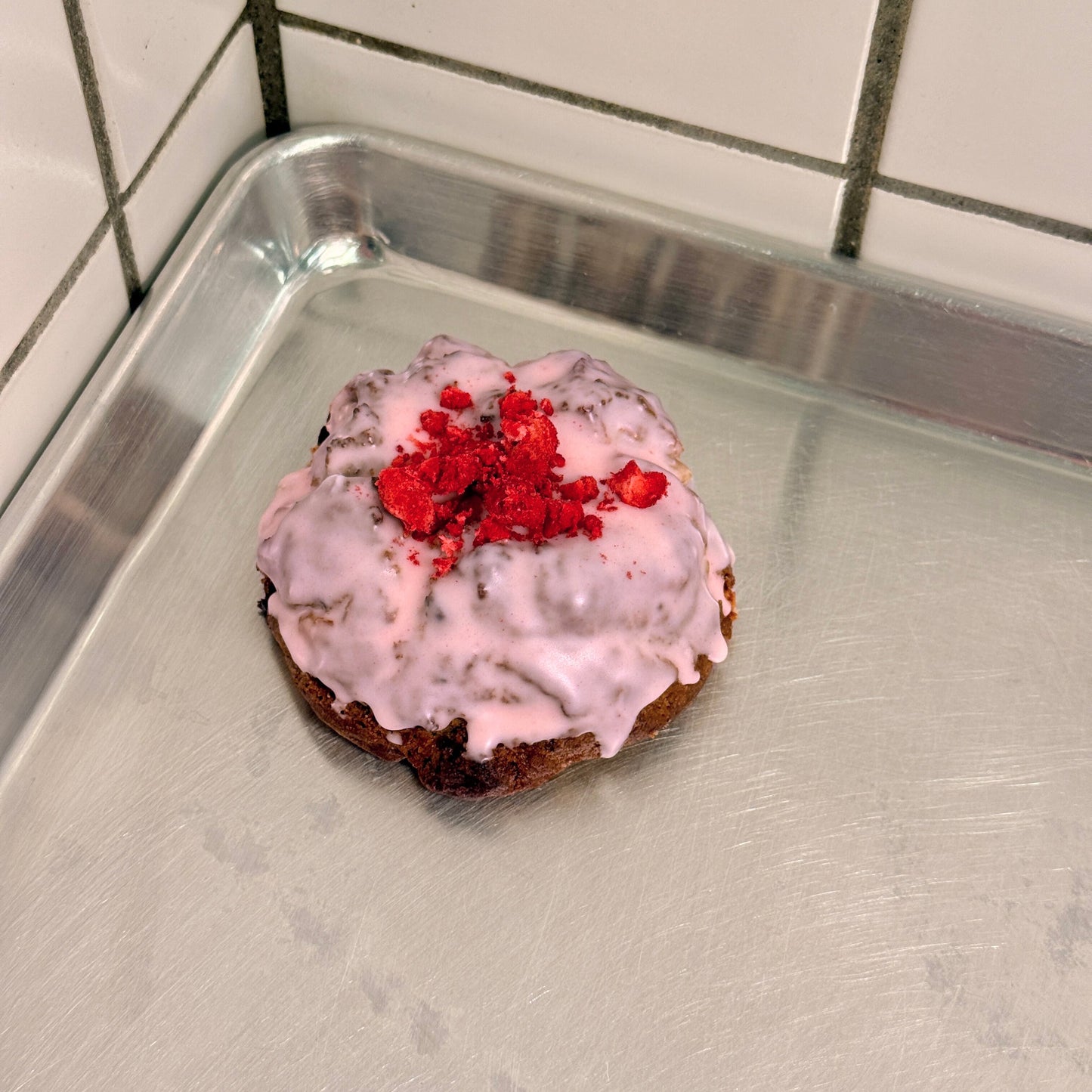 Strawberry Matcha Cookie