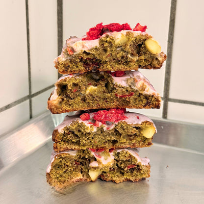 Strawberry Matcha Cookie